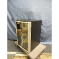 Danby DBC259BLP Black Mini Bar Fridge Refrigerator w Glass Front